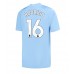Manchester City Rodri Hernandez #16 Domácí Dres 2023-24 Krátkým Rukávem